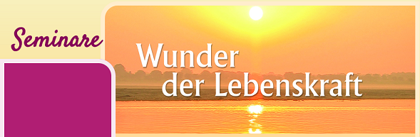 Seminare von Wunder der Lebenskraft zur Aktivierung der Kundalini